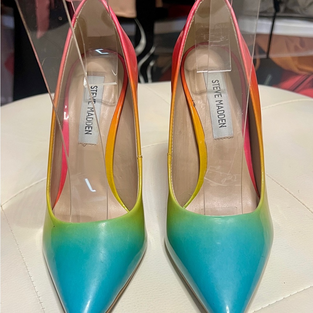 Steve Madden Multicolor Gradient Women's Heels